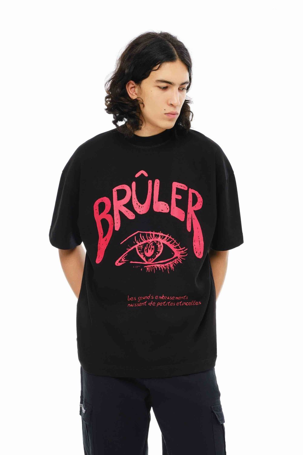 Футболка Bruler d'Amour Eye черная