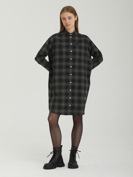 Платье Brushed Check