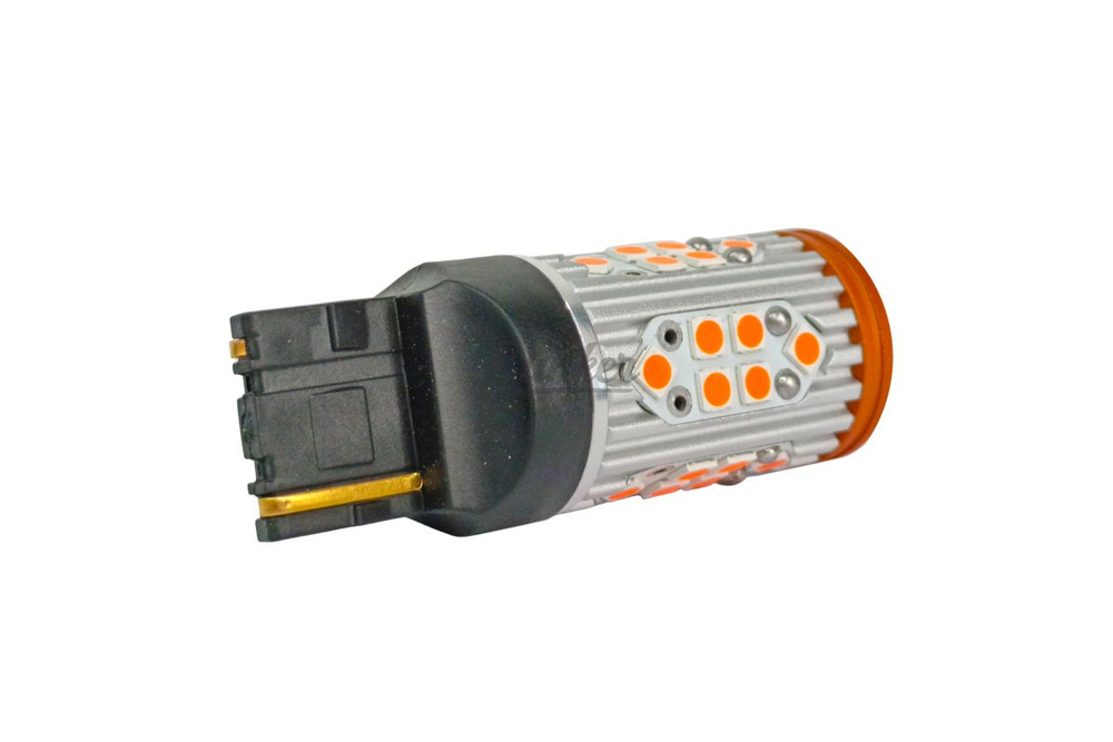 Светодиодная автомобильная LED лампа Sariti 7440 V-Amber,Оранжевый,Не полярный,12 V