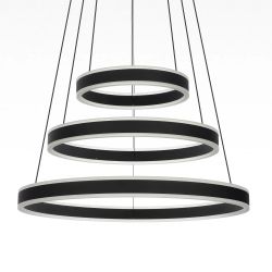 Citilux Дуэт CL719651 LED Люстра подвесная с пультом Чёрная