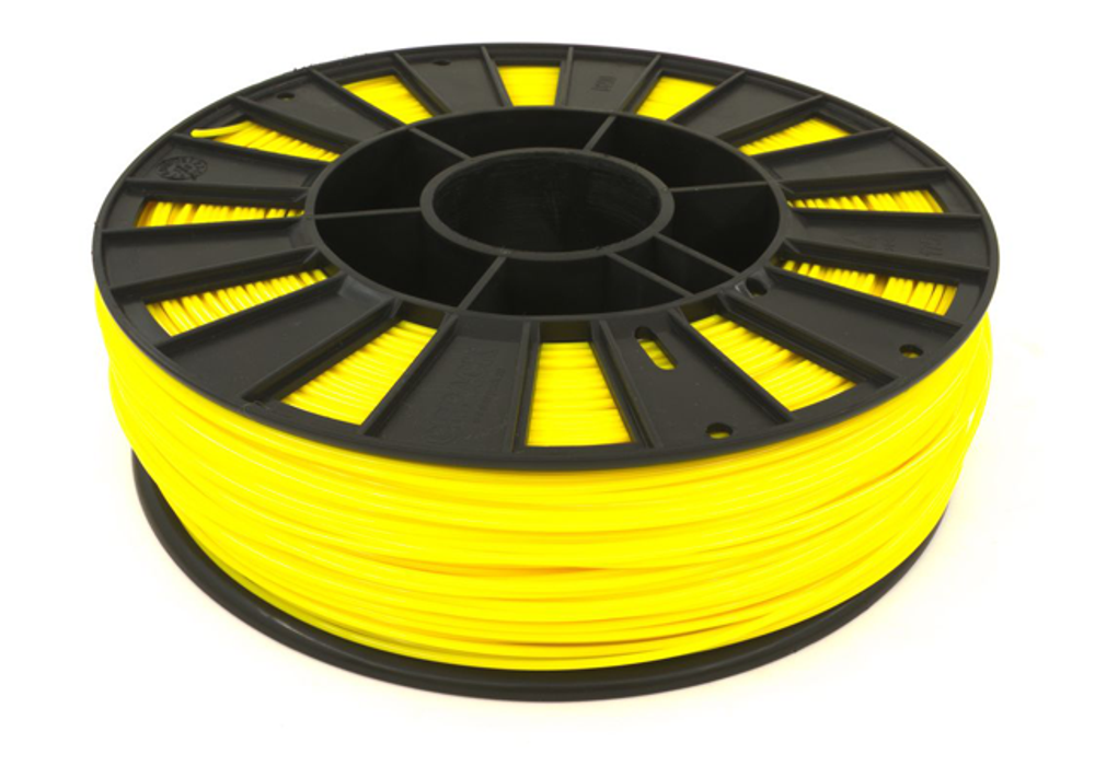 PETG пластик CyberFiber, 1.75 мм, 750г (цвет: жёлтый)