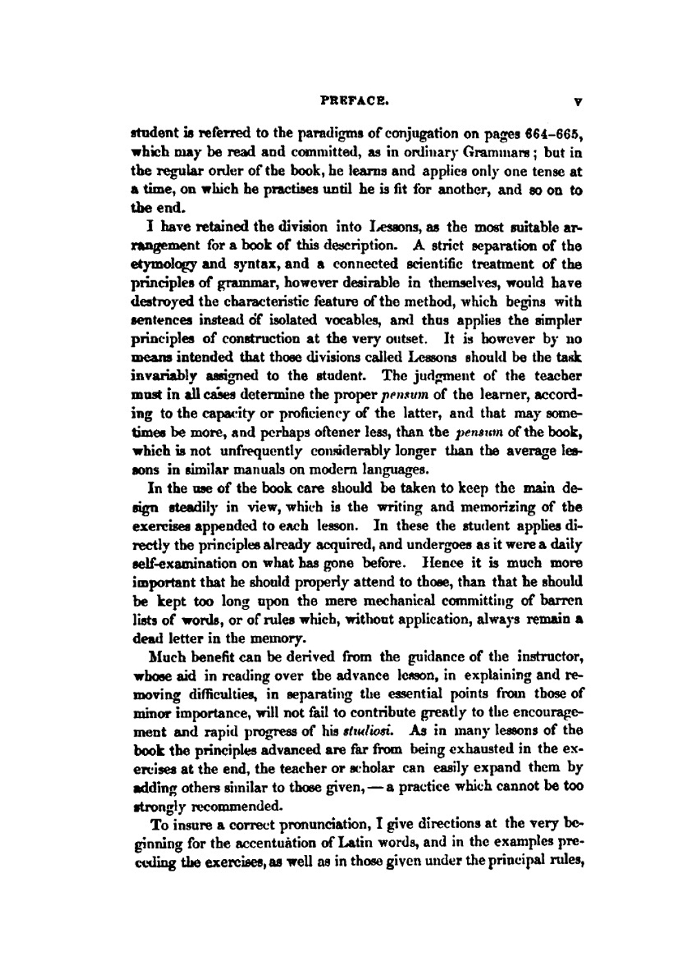 A Practical Grammar of the Latin Language. With Perpetual Exercises in Speaking and Writing | G.J. Adler