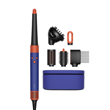 Стайлер Dyson Airwrap i.d. Long HS08 Curly+Coily, синий/оранжевый (Vinca Blue/Topaz) EU