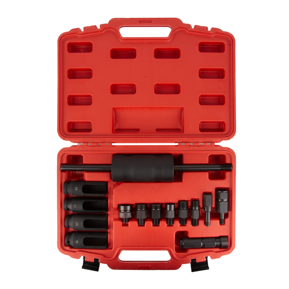 WDK-214980 Съемник дизельных форсунок набор, 14 предметов