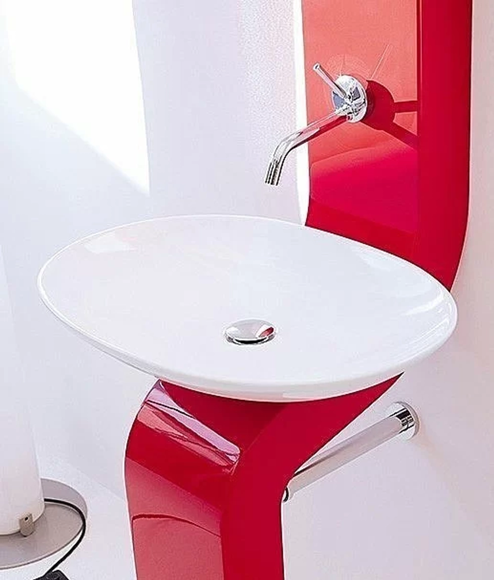 Раковина накладная Artceram La fontana 60 LFL001 01 00 белая
