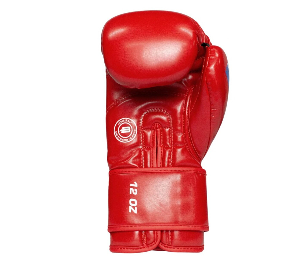 Перчатки боксерские BoyBo TWIN, IKB-42 (одобрено ФБР, ФКР) красный