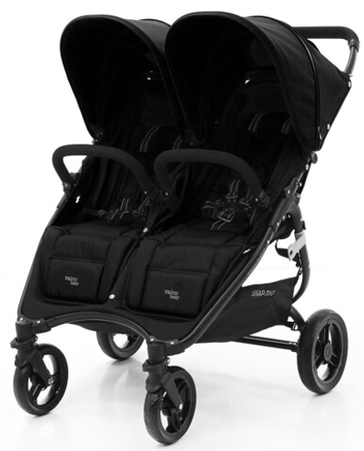 Прогулочная коляска для двойни Valco baby Snap Duo Coal Black