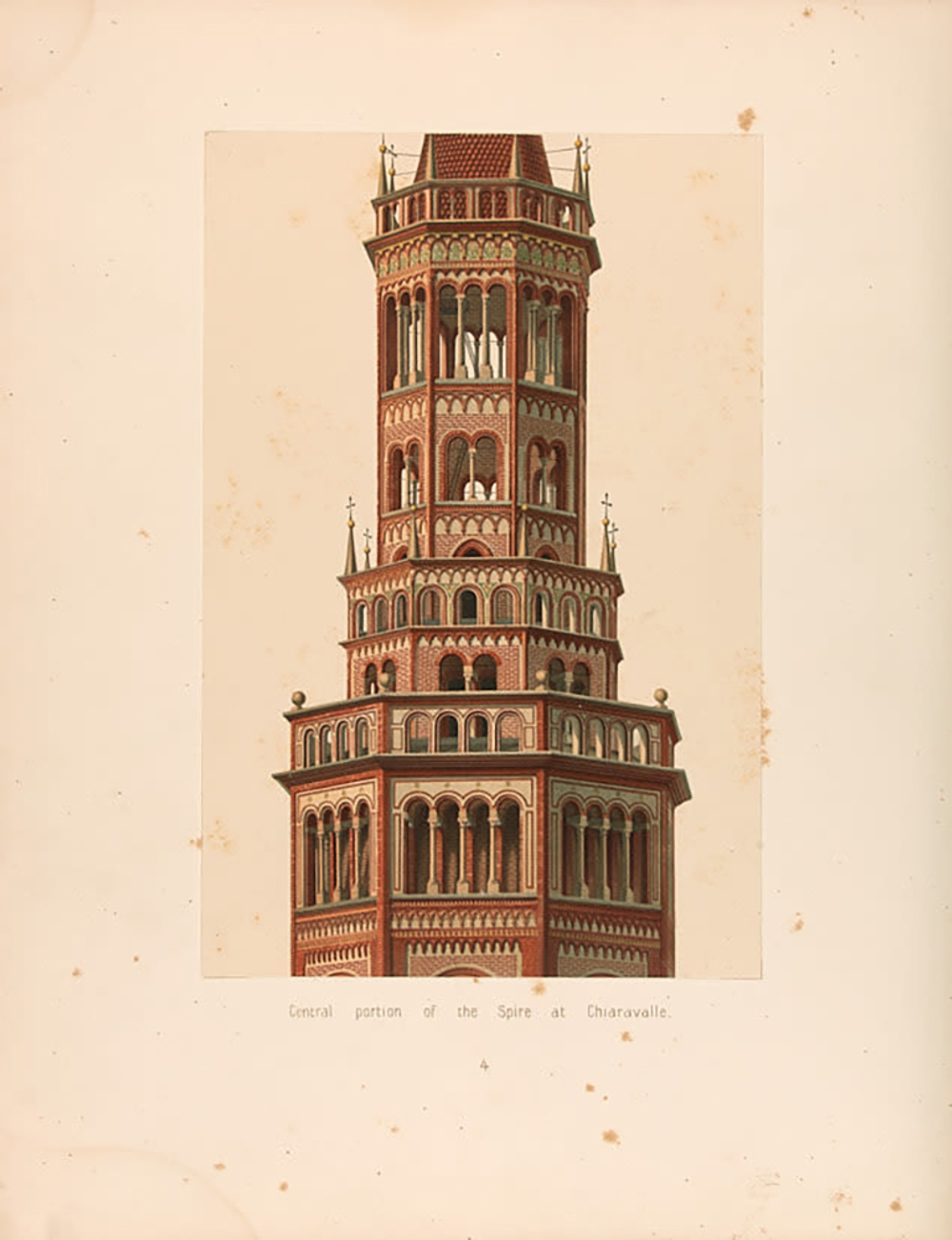 Терракотовая архитектура Северной Италии. (XII-XV вв.) . 1-е издание. Лондон. Изд. John Murray, 1867