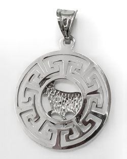 Ювелирная подвеска из серебра "Овен"