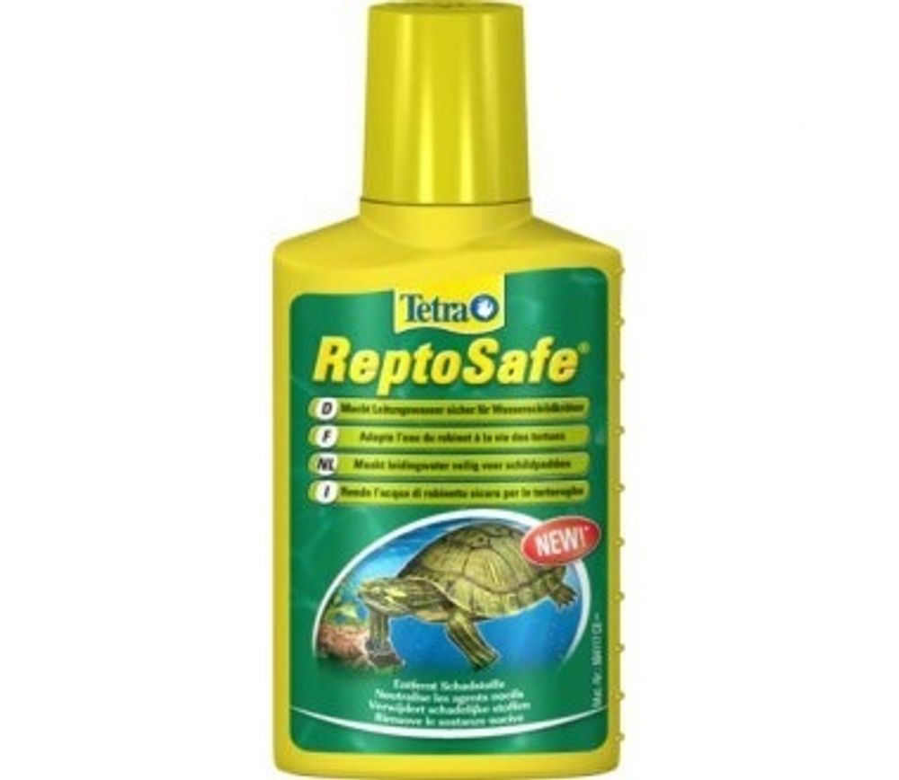 Tetra ReptoSafe кондиционер для подготовки воды для водных черепах 100 мл