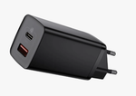 Переходник Baseus на USB + Type-C 65W CCGAN2L-B01 черный