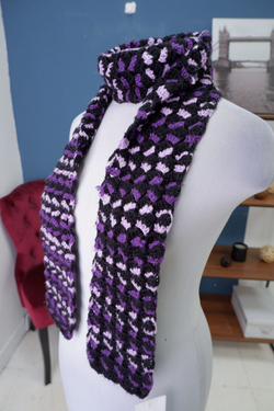 Шарф вязаный