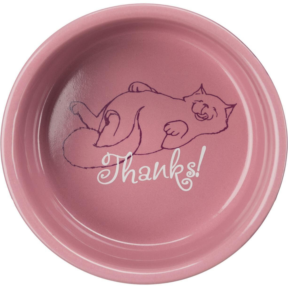 Миска для кошек Trixie Thanks For Service, размер 11см.