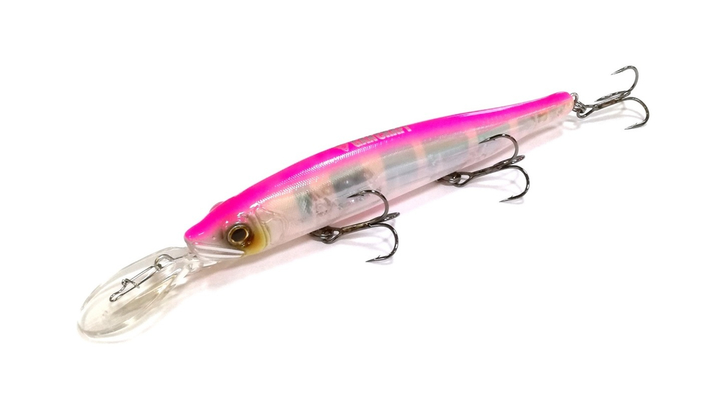 Воблер Gan Craft Rest 128 SF 21g #17-Pink Back Oikawa