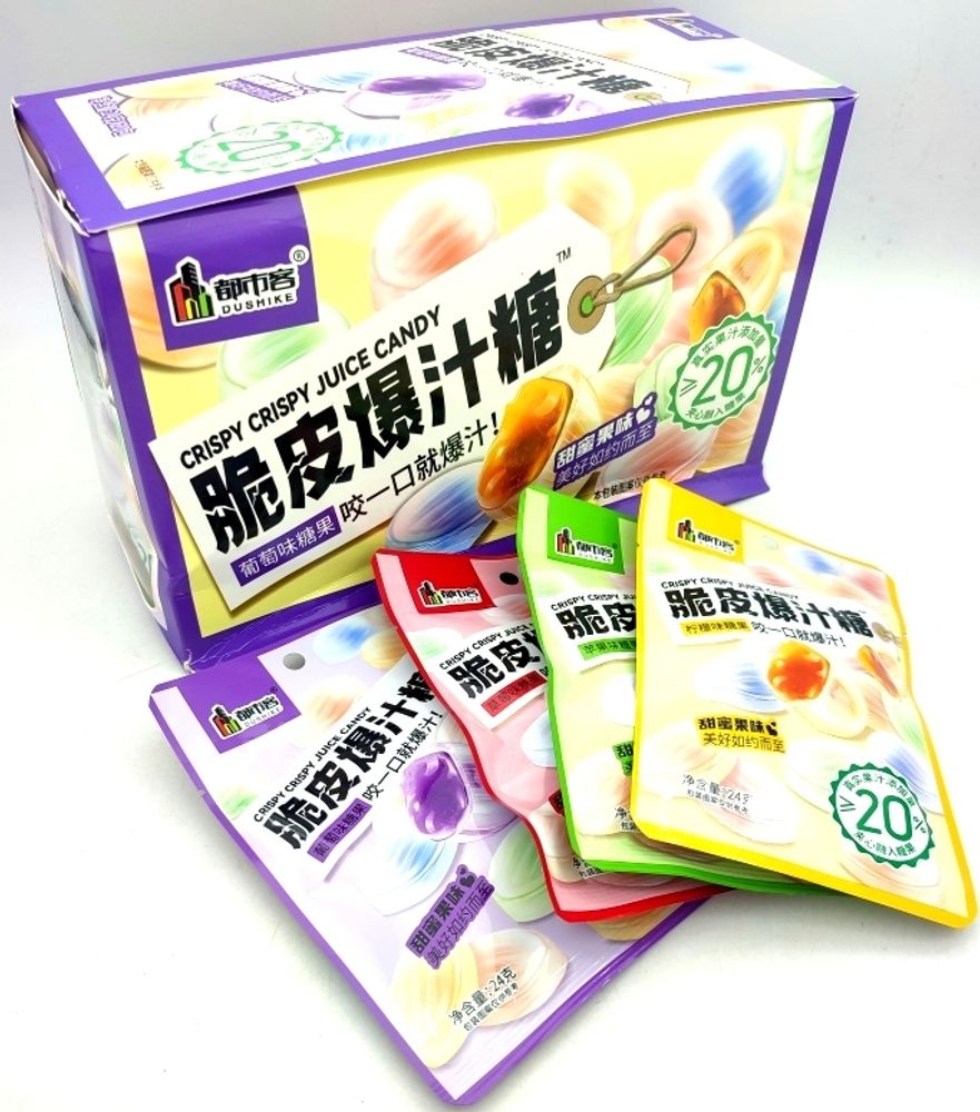 Конфеты Dushike &quot;Crispy juice candy&quot;