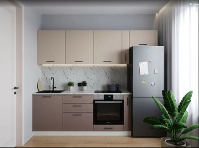 Кухонный гарнитур Латте 2550 (38мм)