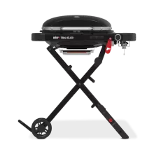 Портативный газовый гриль Weber Traveler Compact, 1 горелка, чёрный
