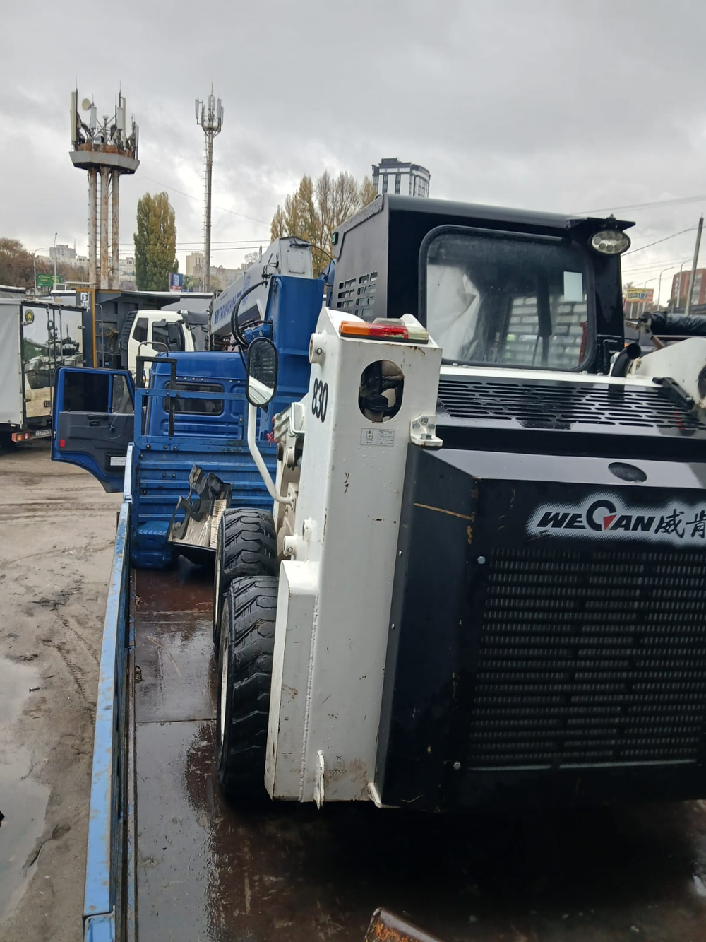 WECAN WT* Мини погрузчик WT830 (Дизельный, 3,2 л, 50 л.с., АТ)