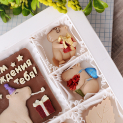 Набор "С днём рождения" с капибарами #3