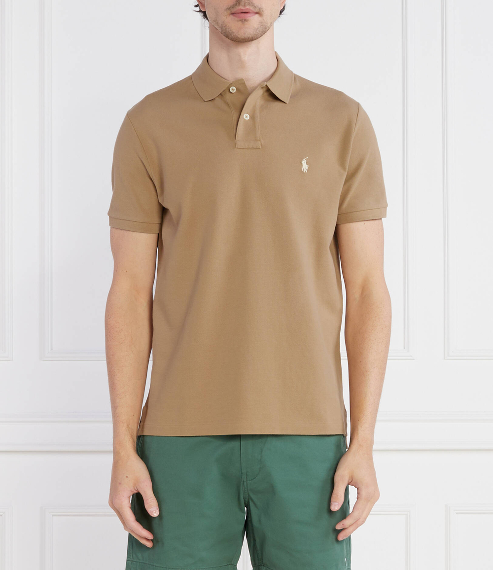 Поло POLO RALPH LAUREN - светло-коричневый(710680784)