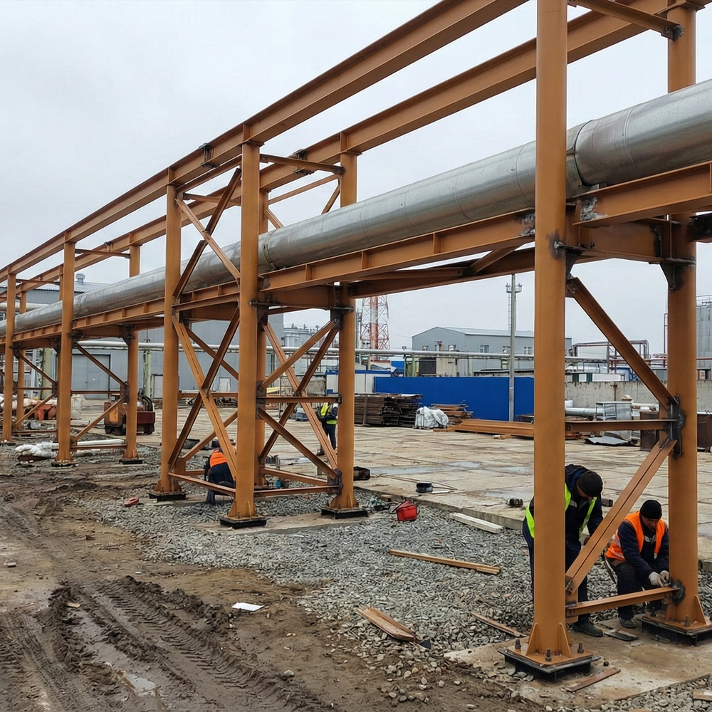 Изготовление технологических эстакад