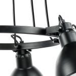 761167 Люстра ACROBATA 6х40W E14 ЧЕРНЫЙ