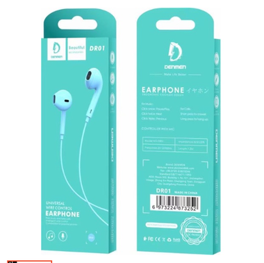 Denmen Headphones DR01 Blue MOQ:800 (特殊支持爆款)