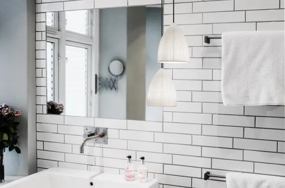 Плафон Umage Ripples Slope, Ø15х21 см, белый