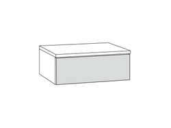 Амьен Тумба прикроватная 16.08 Плэйн/Веллюто Капучино