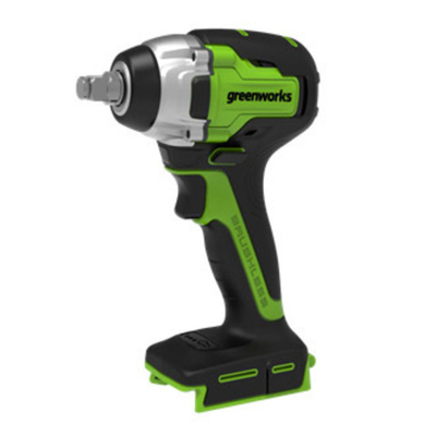 Гайковерт ударный аккумуляторный Greenworks Арт. 3802907,  бесщеточный, без АКБ и ЗУ