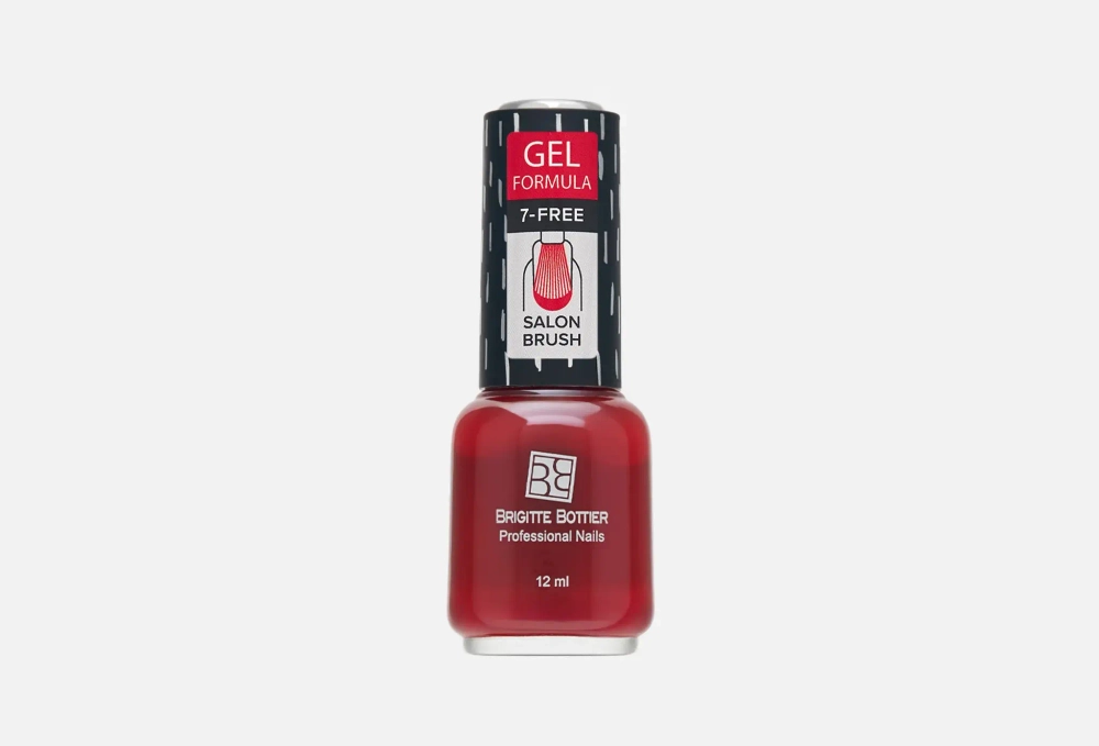 BRIGITTE BOTTIER Лак для ногтей GEL FORMULA тон 01 прозрачный, 053