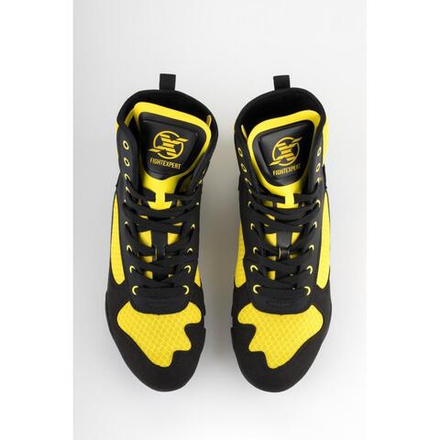 Боксерки Fight Expert OUTLAW black/yellow
