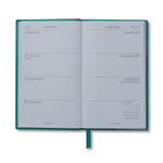 Smythson Ежедневник 2026 Panama Weekly Diary with Pocket, Navy
