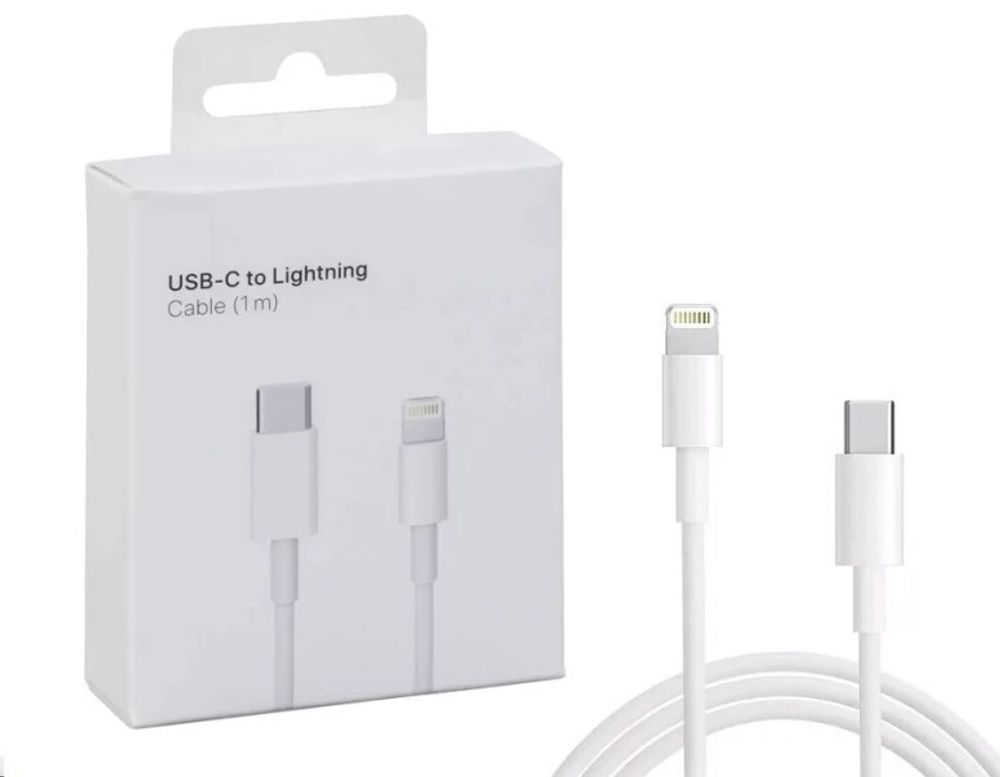 Дата-кабель универ. Lightning на Type-C, 5A, 20W, быстрая зарядка, 1 м (в упак.) (KPR)