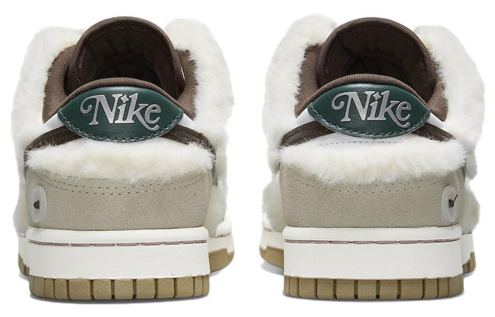 Кроссовки Nike Dunk Low "Fur Bling" (Женская размерная сетка)