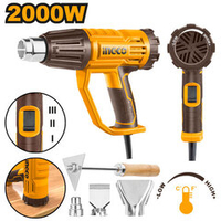 Фен строительный 2000 Вт SUPER INGCO HG200047 INDUSTRIAL