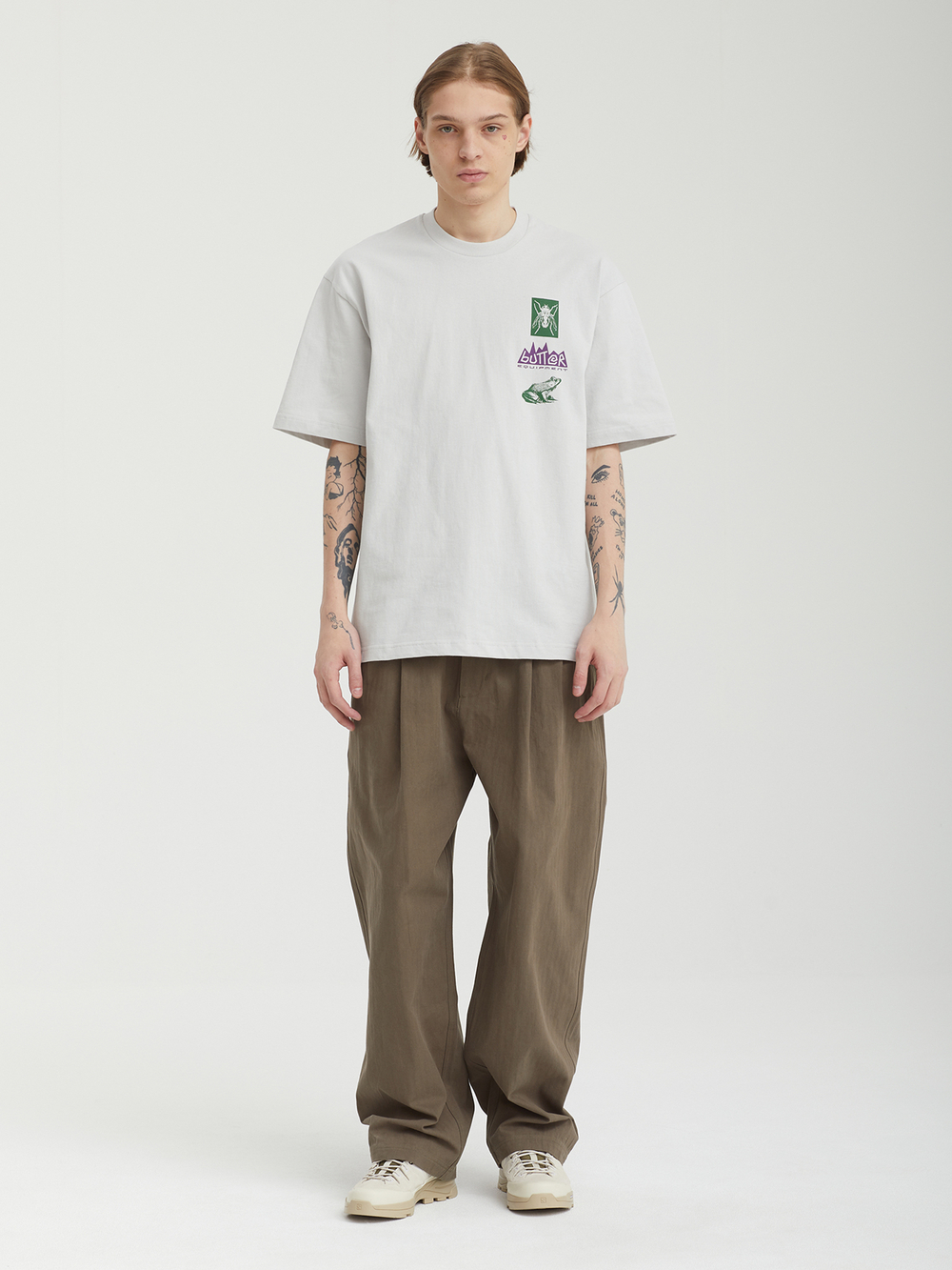 Мужские Брюки Pleated