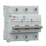 Выключатель автоматический 3п D 80А 10кА AV-125 AVERES EKF mcb125-3-80D-av