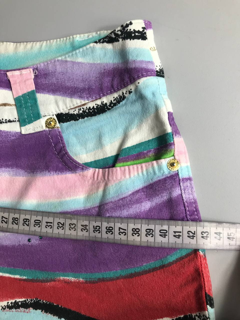 Шорты Roccobarocco яркие, визуально на 44 размер