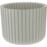 Кашпо ШАТО D250мм H200мм 8л белый ротанг