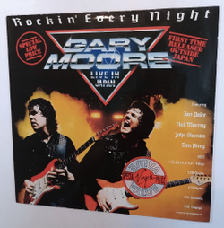 Винтажная виниловая пластинка Gary Moore Rockin' Every Night - Live In Japan (Europe 1986)