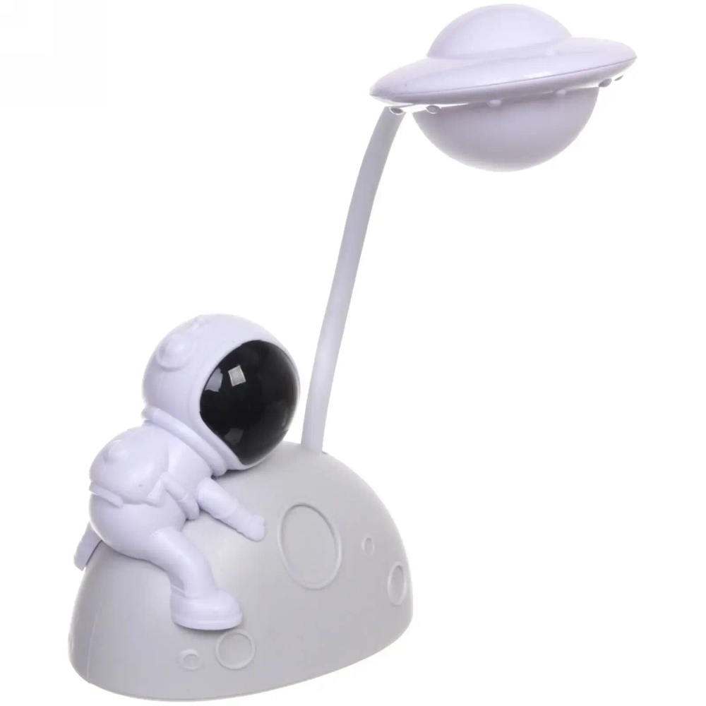 Светильник настольный «Cosmo-Любимая Луна» LED 28*11,5*7,5см USB 4V 3w, Белый