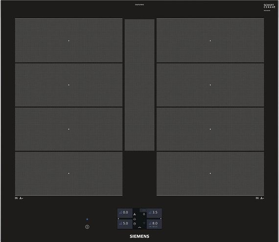 Индукционная стеклокерамич. панель Siemens EX675JYW1E