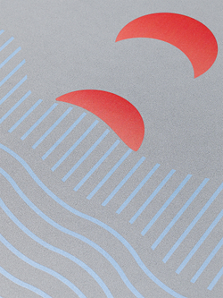 ULTRAцепкий 100% каучуковый коврик для йоги Ultra Eclipse Grey 185*68*0,5 см