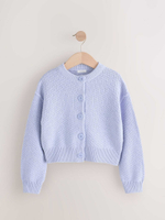 Кардиган вязаный для девочки Next E25-050, Голубой