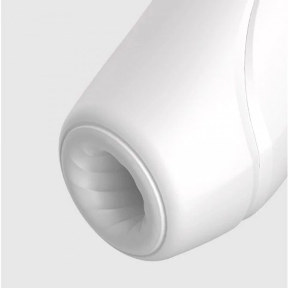 Вакуумный клиторальный стимулятор Satisfyer Curvy 1+ (белый)