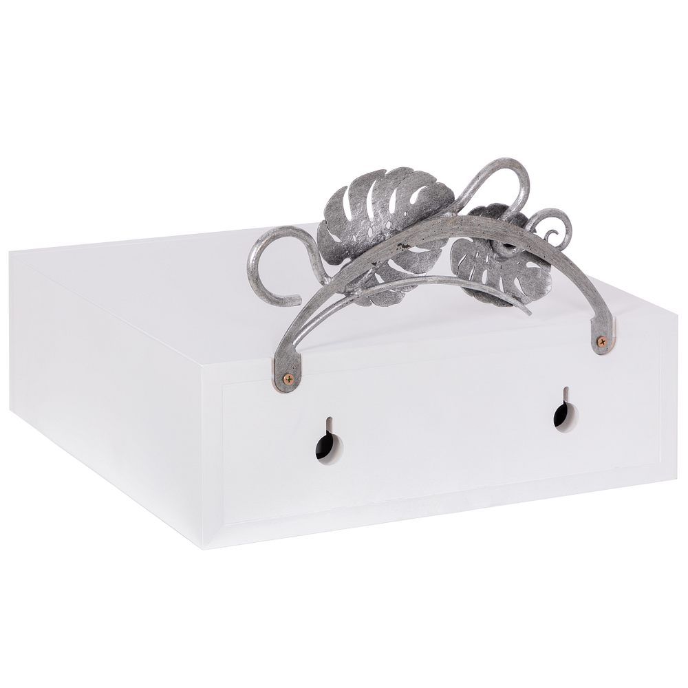 Тумба прикроватная Monstera Deliciosa (Монстера) подвесная Айс