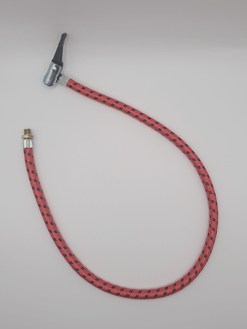 Шланг подкачки насоса/компрессора 60см, М8, с алюминиевым наконечником без клапана