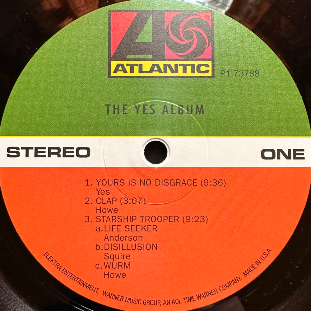 Yes ‎– The Yes Album (США 2013г.)