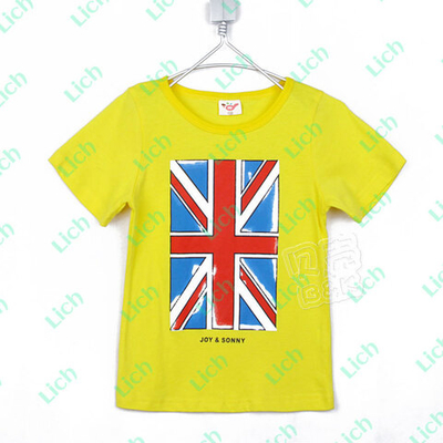 Футболка детская с принтом британского флага